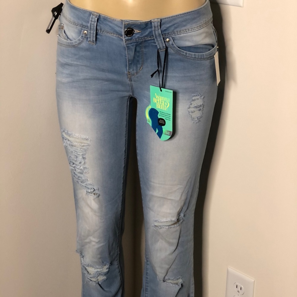 YMI denim Girlfriend jeans light blue